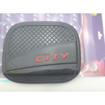 ครอบฝาถังน้ำมัน 1 ชุด 1 ชิ้น Honda City 2014 ฮอนด้า ซิตี้ 2014 carbon kevlar เคฟล่าร์คาร์บอน V.4