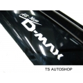 กันสาดฝน สีดำ คู่หน้า+ช่องแคป ใส่รถกระบะ รุ่น 2 ประตู Open cab อีซูซุ ดี-แมกซ์ ใหม่ ปี 2012 ISUZU ALL NEW D-MAX 2012