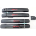ครอบมือดึง กันรอยขีดข่วน สีดำเคฟล่าร์ Kevlar carbon black อีซูซุ ดี-แมกซ์ ใหม่ ISUZU ALL NEW D-MAX 2012 4 ประตู 4 Door V.2