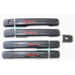 ครอบมือดึง กันรอยขีดข่วน สีดำเคฟล่าร์ Kevlar carbon black อีซูซุ ดี-แมกซ์ ใหม่ ISUZU ALL NEW D-MAX 2012 4 ประตู 4 Door V.2