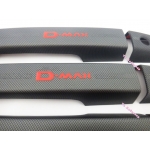 ครอบมือดึง กันรอยขีดข่วน สีดำเคฟล่าร์ ด้าน  Kevlar carbon  อีซูซุ ดี-แมกซ์ ใหม่ ISUZU ALL NEW D-MAX 2012 4 ประตู 4 Door V.6