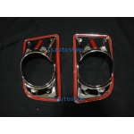 โครเมี่ยม ครอบสปอร์ตไลท์  ใส่รถกระบะ อีซูซุ ดี-แมกซ์ ใหม่ ปี 2012 ISUZU ALL NEW D-MAX 2012 V.4