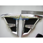 SIDE VENT AIR FLOW  เสริมแก้ม ข้างประตู ซ้าย+ขวา  ใส่รถกระบะ อีซูซุ ดี-แมกซ์ ใหม่ ปี 2012 ISUZU ALL NEW D-MAX 2012 V.5