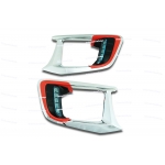 ครอบสปอร์ตไลท์ + เดย์ไลท์ Day light led อีซูซุ ดี-แมกซ์ ใหม่ ISUZU ALL NEW D-MAX  2012 