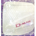 ครอบฝาถังน้ำมัน  ใส่รถกระบะ อีซูซุ ดี-แมกซ์ ใหม่ ปี 2012 ISUZU ALL NEW D-MAX 2012 Kevra White เคฟล่าร์ขาว  4x2