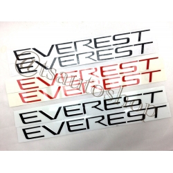 Sticker Everest ติดคิ้วท้าย Everest เอเวอร์เรด แรนเจอร์ Ranger  2015 ส่งฟรี