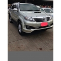 ชุดแต่งรอบคัน สเกิร์ต ครอบบันไดข้าง สปอยเลอร์ กันกระแทกประตู โตโยต้า FORTUNER VIGO CHAMP  2011  