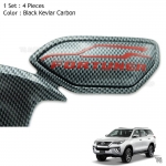 เบ้าปีก เบ้ารองมือเปิด kevlar carbon เคฟล่าร์ คาร์บอน ใส่ fortuner 2015 ฟอร์จูนเนอร์ 2015 ส่งฟรี ems