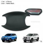 เบ้าปีก เบ้ารองมือเปิด ดำด้าน kevlar carbon เคฟล่าร์ คาร์บอน ใส่ fortuner 2015 ฟอร์จูนเนอร์ 2015 ส่งฟรี ems