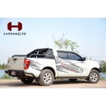 โรลบาร์ยาว พร้อมไฟเบรค Hamer Nissan Navara NP300