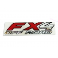 Sticker FX4 OFF ROAD 1 SET 2PCS  ฟรี Ems