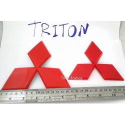 LOGO โลโก้ MITSUBISHI TRITON ไททัน หน้า - ท้าย