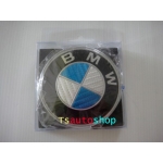 LOGO โลโก้ ฝาล้อ  BMW เทาเคฟล่าร์ ฟ้า เคฟล่าร์ Kevra