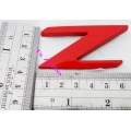 logo Z ติดท้าย ตัวอักษรสีแดง D -  Max