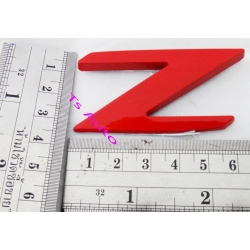logo Z ติดท้าย ตัวอักษรสีแดง D -  Max