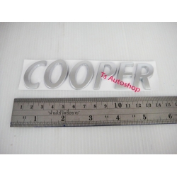 Logo COOPER โครเมี่ยมขุ่น  V.3