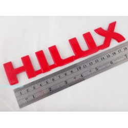 LOGO Hilux แดง Red