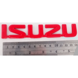 LOGO ISUZU RED แดง