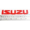 logo โลโก้ ISUZU RED แดง