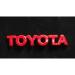 LOGO TOYOTA โตโยต้า แดง Red