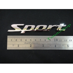 LOGO ' sport ' โลโก้ติดท้ายรถ