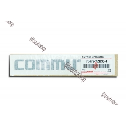 LOGO Sticker COMMUTER สติ๊กเกอร์ คอมมูเตอร์ คอมมิวเตอร์ ของแท้เบิกศูนย์