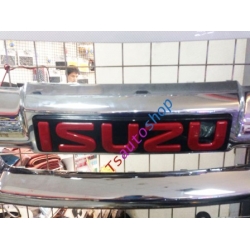 LOGO โลโก้  ISUZU RED อีซูซุ แดง 