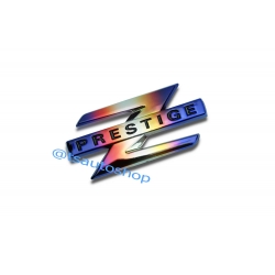 logo Z PRESTIGE โลโก้ แซด สี titanium  Anodize   สีอลูมิเนียมสีไทเทเนียม อโนไดซ์