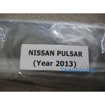 กันสาด สีดำ Nissan PULSAR นิสสัน พัลซ่า 2013 กันสาด สีดำ
