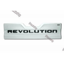 แผ่นปิดกันรอยท้าย REVOLUTION  สีขาว สามารถสั่งทำสีได้ตามที่ต้องการ (มัดจำ500บาท Revo 2015 ไฮลัค รีโว้ 2015