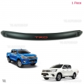 คิ้วฝากระโปรงหน้า REVO TRD ดำด้าน  Toyota  Hilux Revo 2015 รีโว้ 2015 ส่งฟรี ems