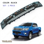 กระจังหน้า หน้ากระจัง มีไฟ Led  Logo Toyota Red โลโก้ โตโยต้าแดง Revolution ใส่ REVO Toyota  Hilux Revo 2015 รีโว้ 2015 ส่งฟรี ems