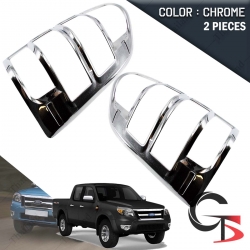 ครอบไฟหน้า ชุปโครเมี่ยม ฟอร์ด แรนเจอร์ 2009-2011 Ford Ranger 2009-2011 ส่งฟรี EMS