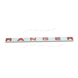 sticker Ranger Red สติ๊กเกอร์ แรนเจอร์ สีแดง มุข เวลาโดนไฟจะออกมุขๆส้มๆ ฟอร์ด เรนเจอร์ All New Ford Ranger 2012 T6  2015 MC แปะกระบะท้าย