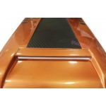 ครอบจมูกหลอก ใหญ่ ครีบหลอกใหญ่ สีส้มไวแทคตัดดำด้าน สีทรูโทน ใส่รถกระบะ 2 - 4 ประตู ใหม่ Ford Ranger ฟอร์ด เรนเจอร์ All new ranger 2012 - 2015 t6 mc ส่งฟรี EMS v.2