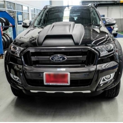 จมูกหลอก ใหญ่ ครอบจมูกหลอก Scoop ใส่ ฟอร์ด แรนเจอร์ 2015 Ford ranger 2015 mc ส่งฟรี ems