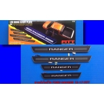 ชายบันได สีดำ ตัวอักษร Ranger  2012 t6 2015 MC มีไฟ แสงสีฟ้า ใหม่ Ford Ranger ฟอร์ด เรนเจอร์ All new ranger 2012 - 2015 t6 mc ส่งฟรี  ems