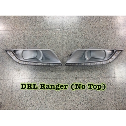 ครอบตัดหมอกแบบมี LED เดย์ไลน์ + ไฟเลี้ยวในตัว ตัวไม่ท็อป ใส่ Ranger 2015 + mc DRL ส่งฟรี EMS