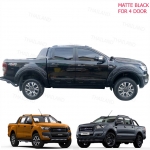 กาบข้าง กันรอยกระแทกประตู ดำด้าน ใหม่ Ford Ranger ฟอร์ด เรนเจอร์ All new ranger 2012 - 2015 t6 mc ส่งฟรี  ems หรือติดตั้งฟรี Fitt