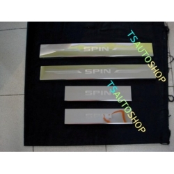 ชายบันได สแตนเลสอย่างดี ใส่รถ chevrolet spin เชฟโรเลตสปิน