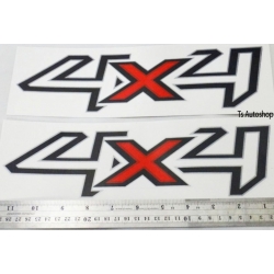 LOGO โลโก้ Sticker 4x4  ranger แรนเจอร์ ส่งฟรี ems