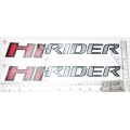 LOGO โลโก้ STICKER สติ๊กเกอร์  HI - RIDER