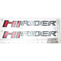 LOGO โลโก้ STICKER สติ๊กเกอร์  HI - RIDER