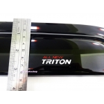 กันสาด สีดำ 4 ประตู Triton ไททัน 2015 V.1