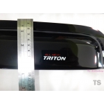 กันสาด สีดำ 2 ประตู Open cap Triton ไททัน 2015 V.1