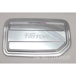 ครอบฝาถังน้ำมัน โครเมี่ยม Triton ไททัน 2015 2 ประตู   V.3