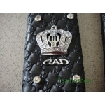 ปลอกหุ้มสายเบลท์ หนัง เครฟล่า สีดำ แต่งสไตล์ วีไอพี VIP D.A.D