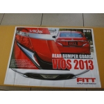 กันรอย กันชนท้าย ชายบันไดท้าย งาน FITT ฟิต ALL NEW VIOS  TOYOTA โตโยต้า วีออส 2013-2014