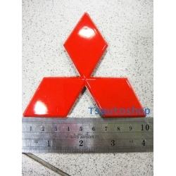 LOGO Mitsubishi มิซูบิชิ  สีแดง 