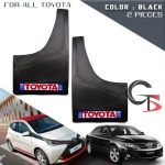 กันโคลน แผ่นยางกันขี้โคลน ใส่กับ โตโยต้า Toyota ทุกรุ่น 2-4 door ส่งฟรี EMS